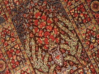 ハイクオリティーペルシャシルク絨毯48010