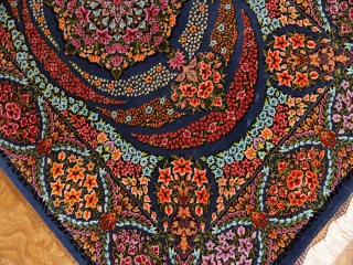 スーパークオリティーシルク手織りペルシャ絨毯57011