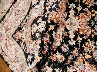 手織りペルシャ絨毯トップクオリティータブリーズセンターラグA163000