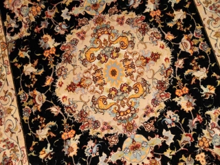 手織りペルシャ絨毯トップクオリティータブリーズセンターラグA163000