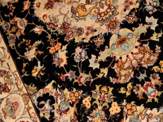 手織りペルシャ絨毯トップクオリティータブリーズセンターラグA163000