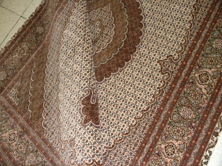 豪華なリビング絨毯タブリーズマヒデザイン28791