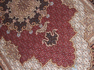 高級ハンドメイドペルシャ絨毯マヒデザイン30868