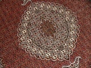 タブリーズペルシャ絨毯手織りラグ50127