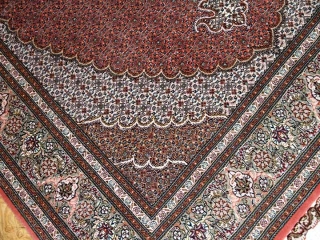 タブリーズペルシャ絨毯手織りラグ50127