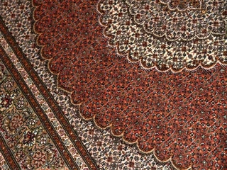 タブリーズペルシャ絨毯手織りラグ50127