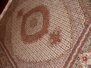 ペルシャ絨毯ネット販売のタブリーズラグ50155