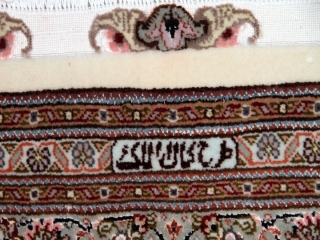 ペルシャ絨毯ネット販売のタブリーズラグ50155