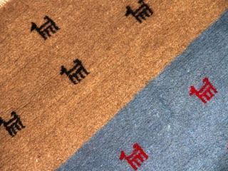 高品質の玄関マット手織りペルシャギャッベイラン直輸入225500