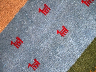 高品質の玄関マット手織りペルシャギャッベイラン直輸入225500