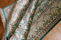 手織りペルシャ絨毯クムシルクラグ99431
