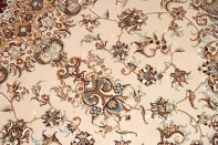 イラン輸入機械織りラグのペルシャ模様770017