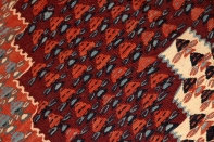 キリムセネのイラン直輸入珍しい色147000