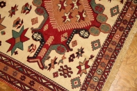 ペルシャキリム高品質ソファー前サイズ26667