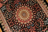 高級玄関マットペルシャ絨毯クム49043