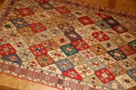 珍しい模様キリムイランシルジャン産地28026