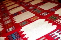 キリムラグのソファー前サイズペルシャ600003