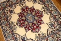 正方形ナイン手織りペルシャ絨毯49999-13003