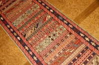 キリム廊下敷きとっても高品質ラグ35413
