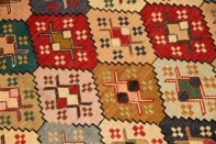 珍しい模様キリムイランシルジャン産地28026