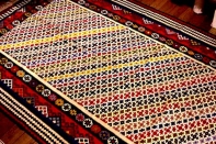 大きいキリム、トップクラス高級キリム301000