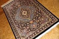 シックな玄関マット手織りペルシャ絨毯49033