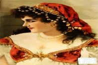 タペストリーペルシャ絨毯タブリーズ49119