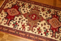 ペルシャキリム高品質ソファー前サイズ26667