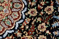 玄関マットクムシルク手織り高級絨毯48001