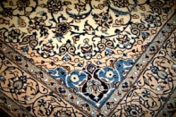 ペルシャ絨毯手織りイラン輸入カーペット35257