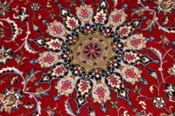 手織りペルシャ絨毯伝統のイスファハン産地99432