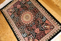 高級玄関マットペルシャ絨毯クム49043