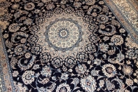 高級ペルシャ絨毯ナインリビング35298