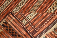 イラン直輸入カラートキリムのソファー前4438