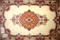 ペルシャ絨毯の玄関マットタブリーズ33084