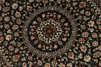 最高級敷物手織りクムペルシャ絨毯48053