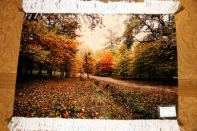 ペルシャ絨毯タブリーズ秋の風景タペストリー49106