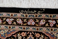 シックな玄関マット手織りペルシャ絨毯49033