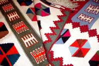 キリムカラフル高品質細かい織り方50000