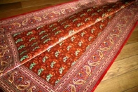 手織ペルシャセンターラグペルシャシルク絨毯2622