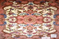 手織り玄関マットペルシャ絨毯タブリーズ34082