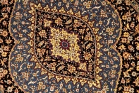 シックな玄関マット手織りペルシャ絨毯49033