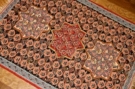 キリム玄関マットセネ産地イラン輸入46368