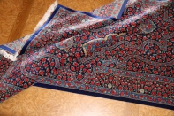 ラジャビヤン有名工房高級クムシルクペルシャ57024