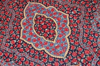 ラジャビヤン有名工房高級クムシルクペルシャ57024