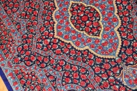 ラジャビヤン有名工房高級クムシルクペルシャ57024