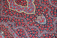 ラジャビヤン有名工房高級クムシルクペルシャ57024