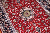 手織りペルシャ絨毯伝統のイスファハン産地99432