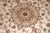 イラン輸入機械織りラグのペルシャ模様770017