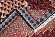 キリムセネのイラン直輸入珍しい色147000